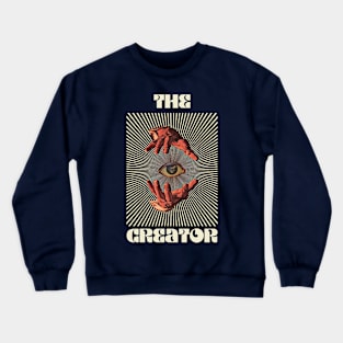 Hand Eyes The Creator Crewneck Sweatshirt